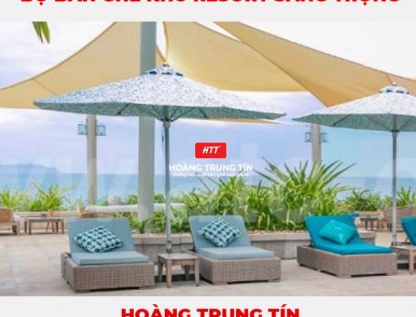 Bàn Ghế hồ bơi Resort