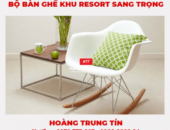 Ghế thư giãn khu resort