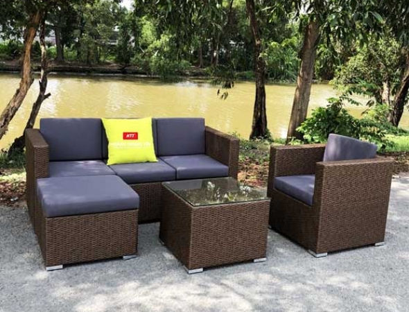 Bộ sofa Nhựa Giả Mây 