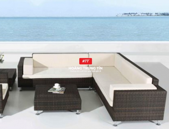 Mẫu Sofa nhựa giả Mây Cao cấp