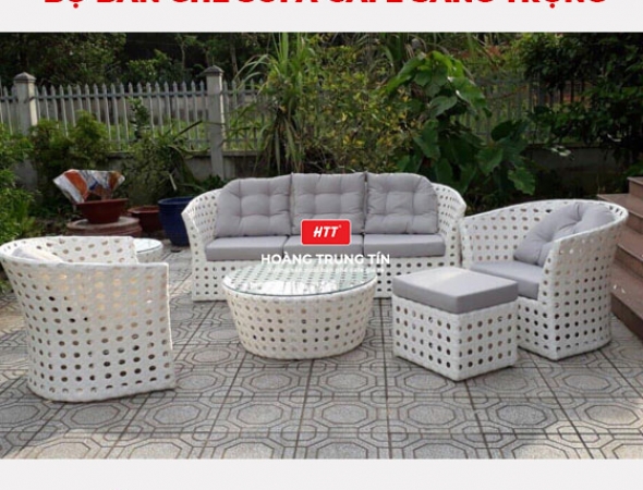 Bộ sofa Nhựa Giả Mây 