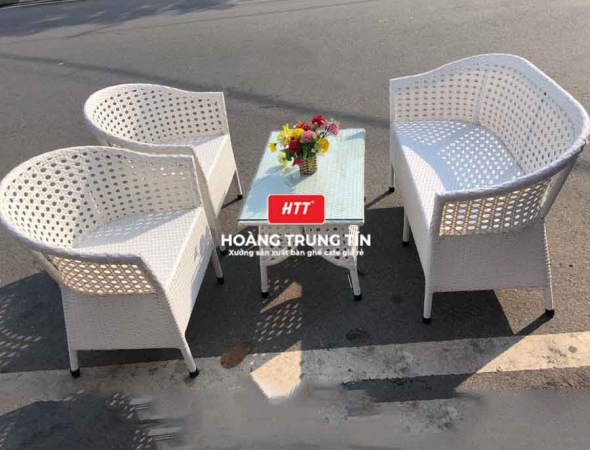 Sofa đan nhựa giả mây HTT001