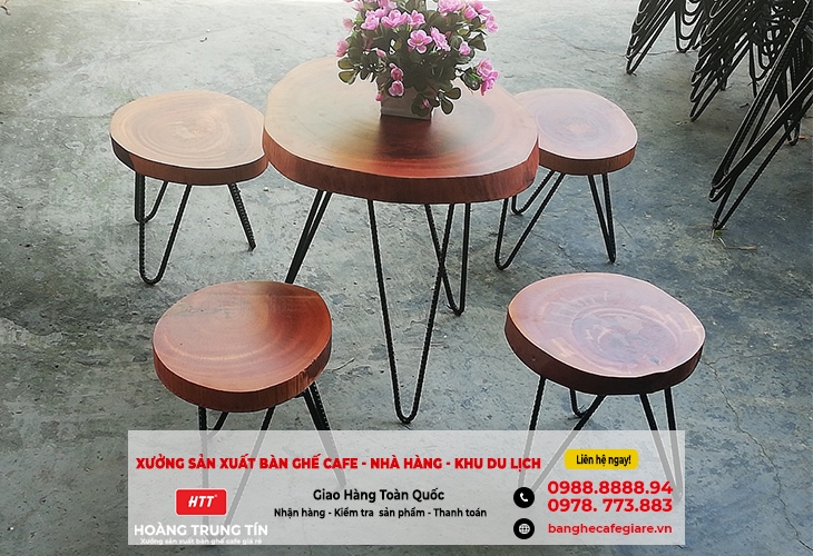 Cung cấp các loại bàn ghế cafe mini tại Cà Mau