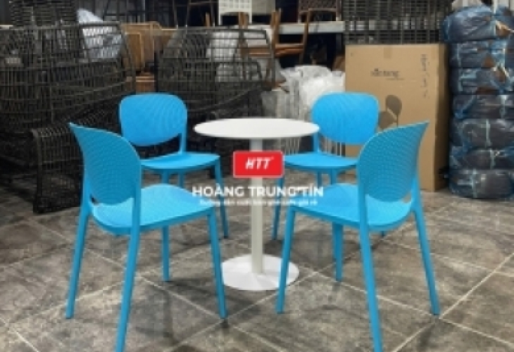 Xu hướng bàn ghế nhựa cafe giá rẻ được ưa chuộng năm nay