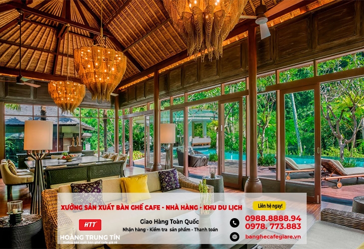 Cung cấp bàn ghế cao cấp cho khách sạn, resort ven biển tại Đà Nẵng