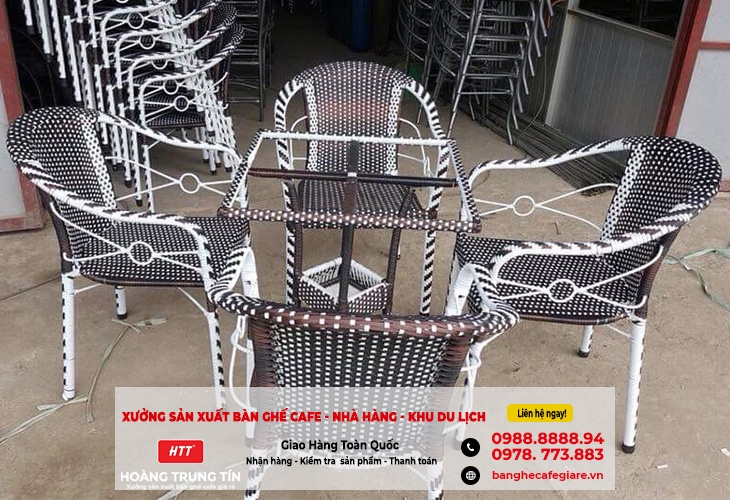 Kinh doanh các loại bàn ghế nhựa giá rẻ tại Hậu Giang