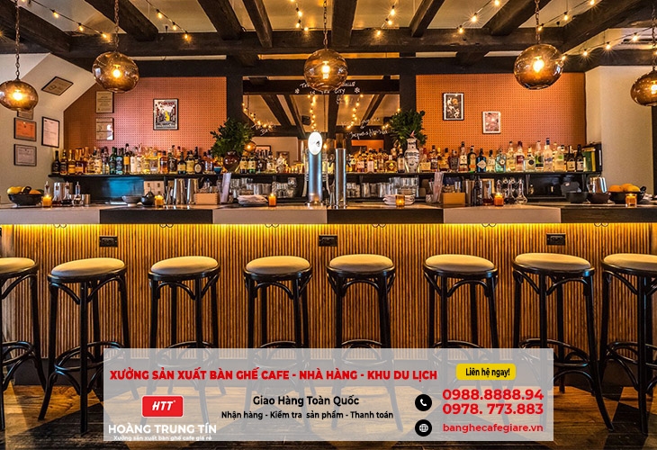 Xưởng bàn ghế Quán bar - beer club cao cấp tại Cần Thơ