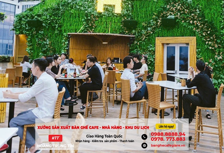 Bàn ghế Quán bar, beer club rooftop bền đẹp tại Đồng Nai