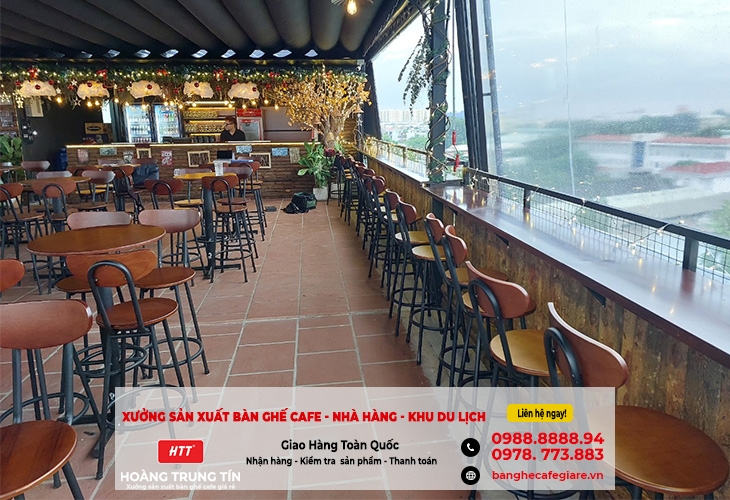 Kinh doanh bàn ghế quán bar - beer club rooftop bền đẹp tại Quảng Nam