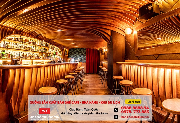 Xưởng bàn ghế Quán bar - Beer club cao cấp uy tín hàng đầu TPHCM