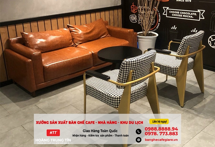 Xưởng bàn ghế sofa cafe uy tín chất lượng tại Long An