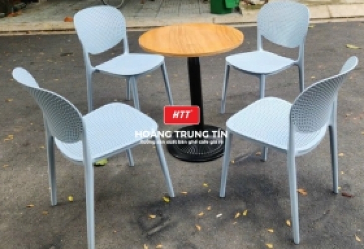 Ghế nhựa cafe ngoài trời đẹp nhất hiện nay – Gợi ý 10 mẫu bán chạy 2025