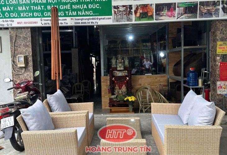 Bàn Ghế Nhựa Giả Mây Có Dùng Ngoài Trời Được Không? 