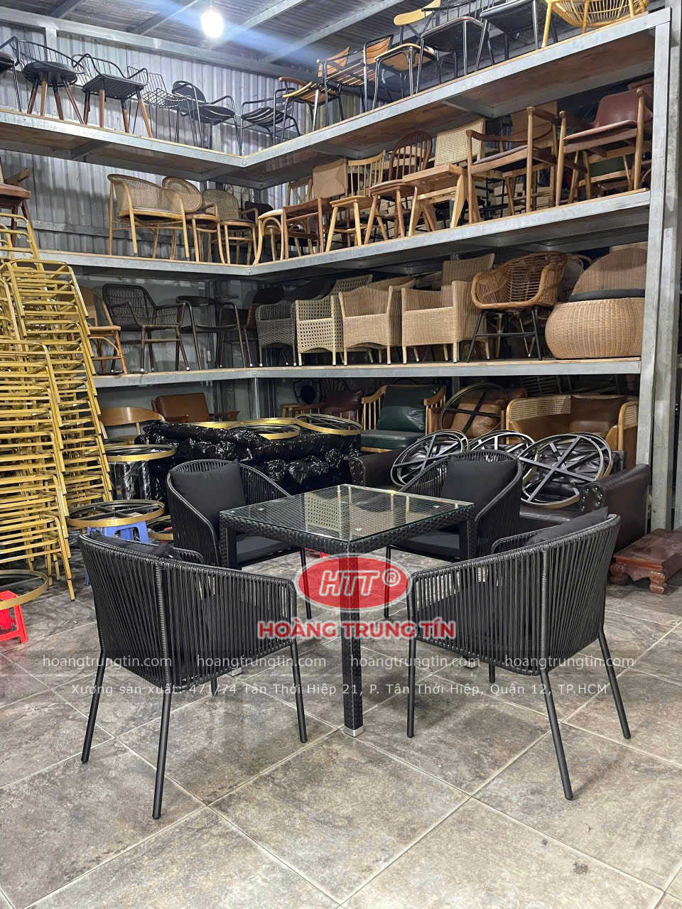 Cách lựa chọn bàn ghế nhựa giả mây phù hợp nhu cầu