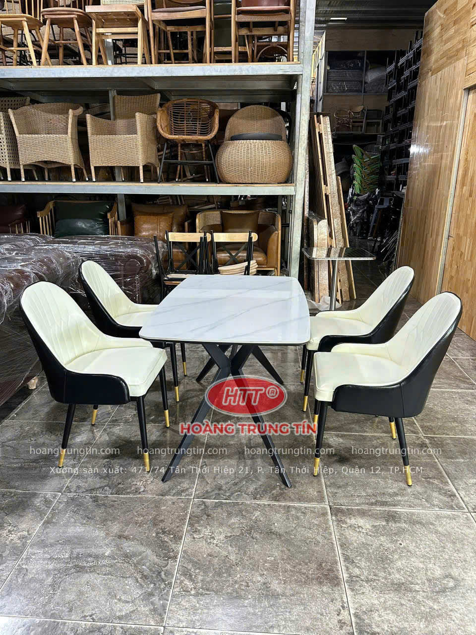 bộ bàn ăn 4 ghế