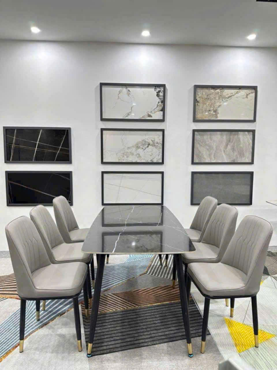 Những mẫu bàn ăn 6 ghế phù hợp