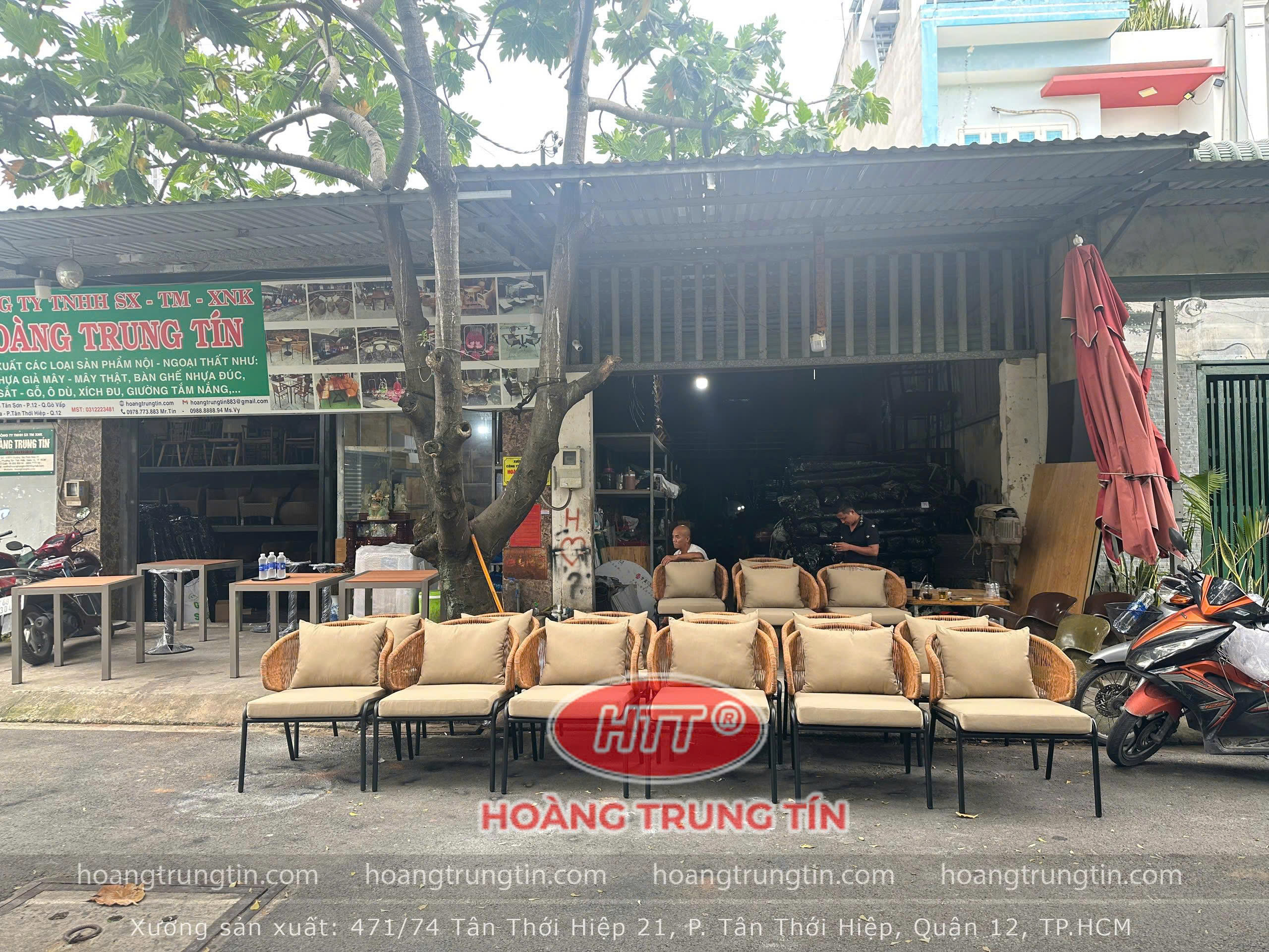 Mua bàn ghế nhựa giả mây chất lượng, giá xưởng ở đâu?