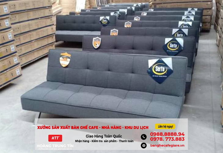 Bàn ghế sofa nệm giá rẻ